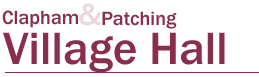 clapham and patching village hall